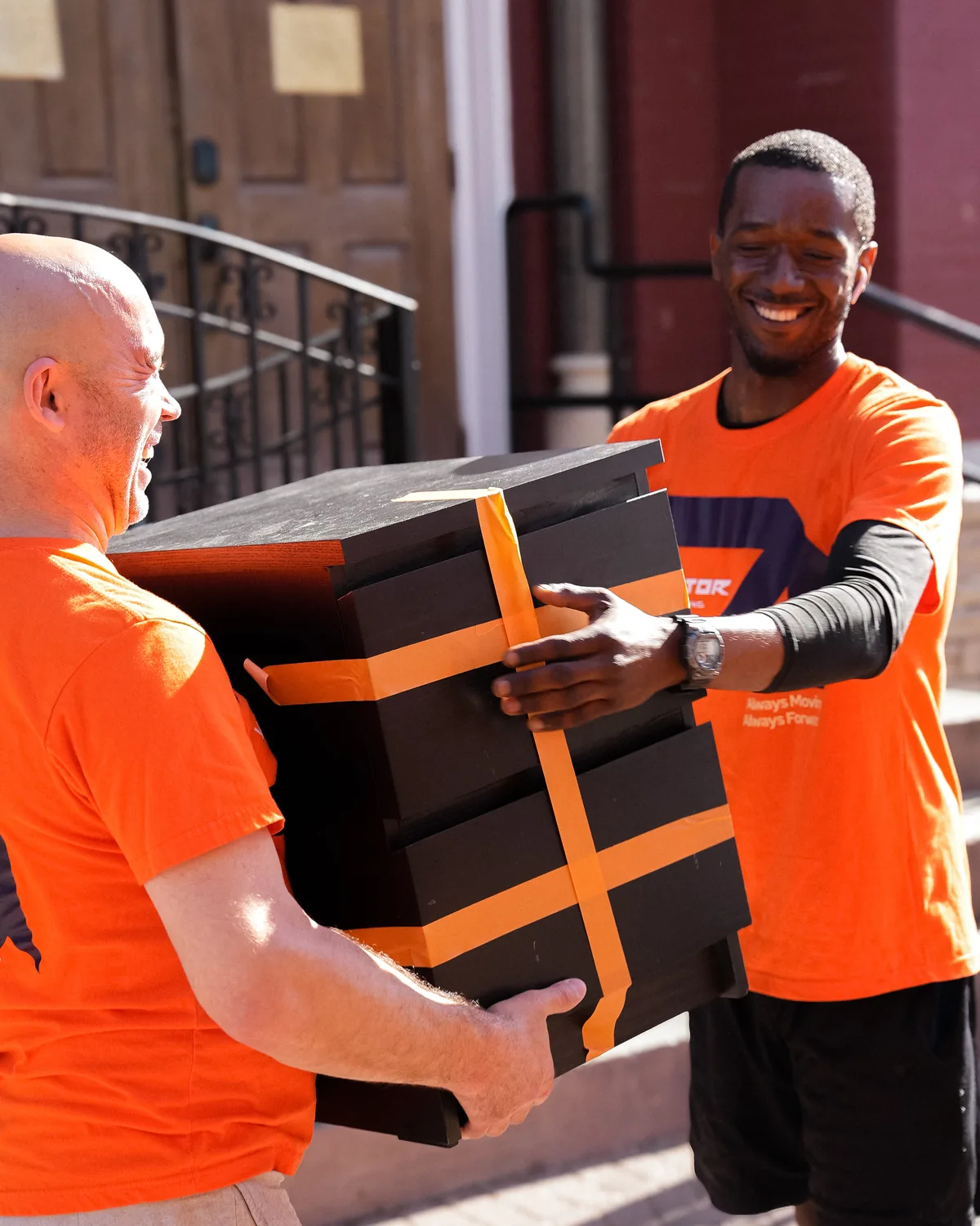 Vector junk removal crew in Manhattan NYC